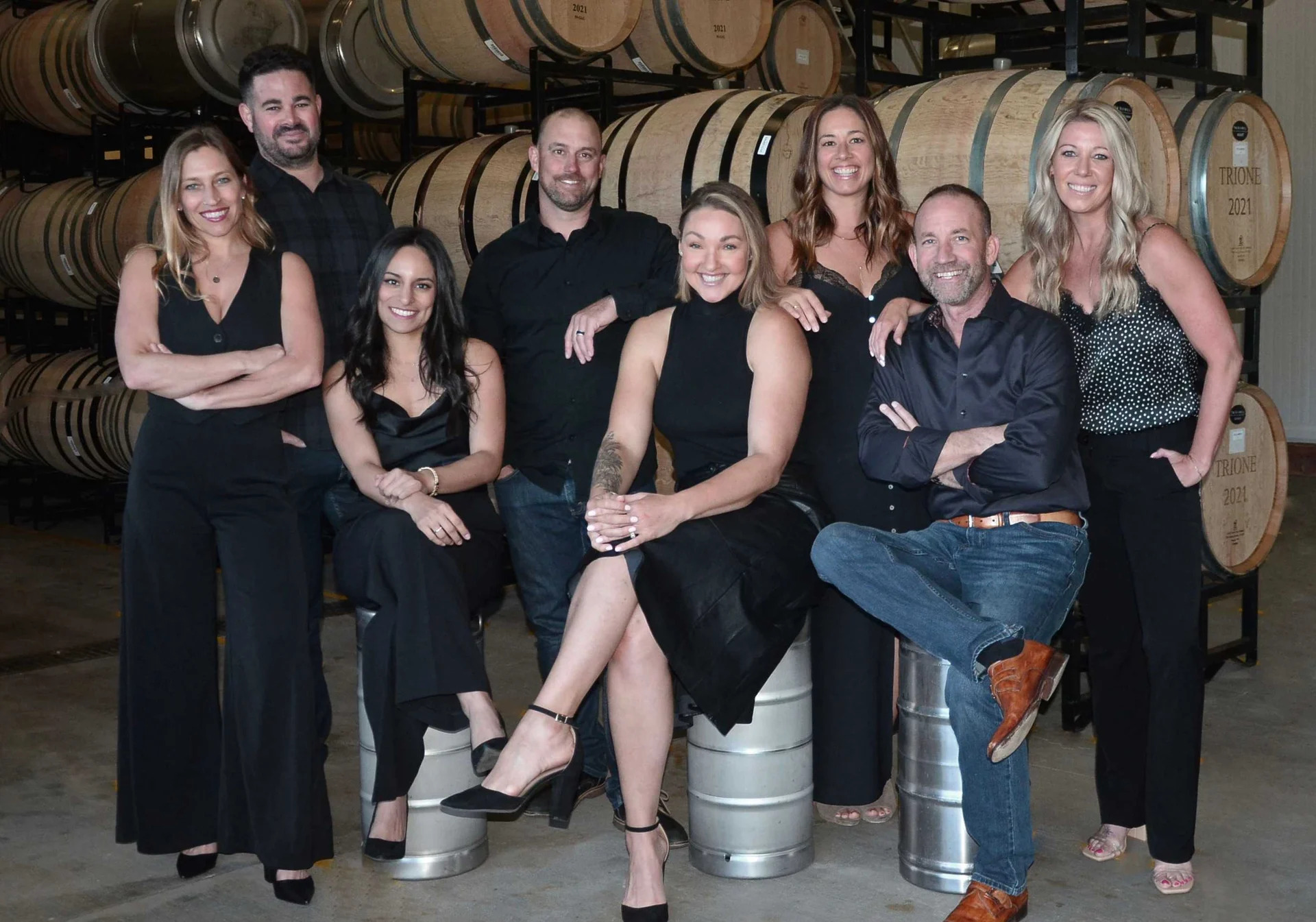 Wine Country Colbert Group photo
